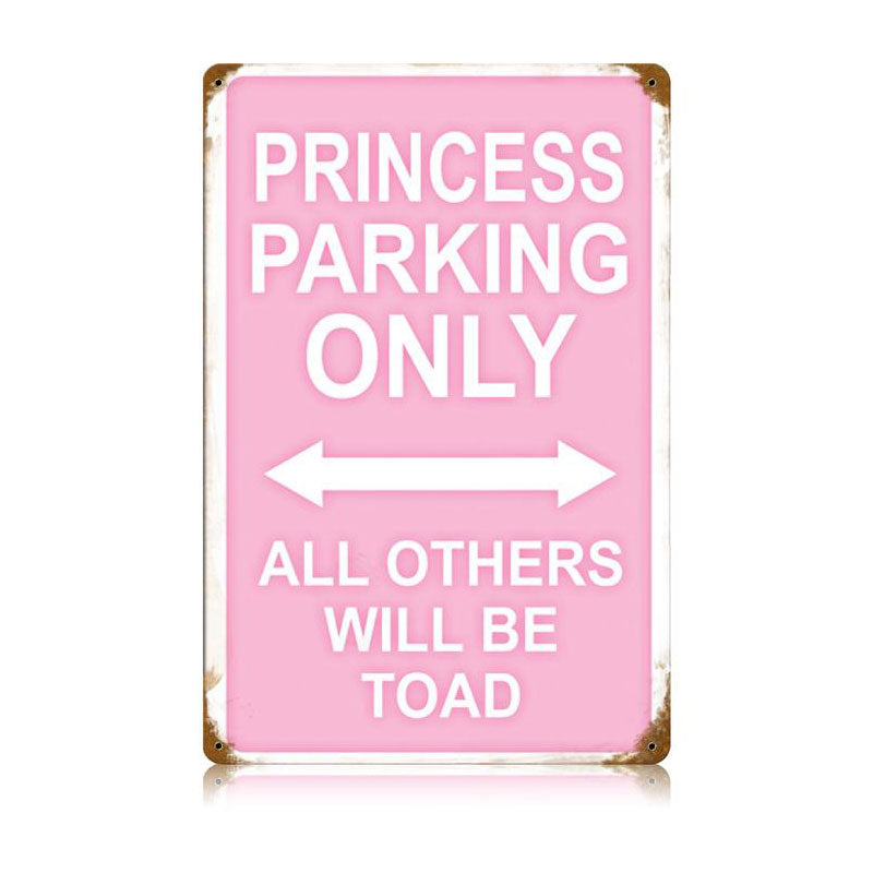 Princess Parking Vintage Sign