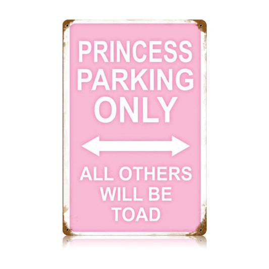 Princess Parking Vintage Sign