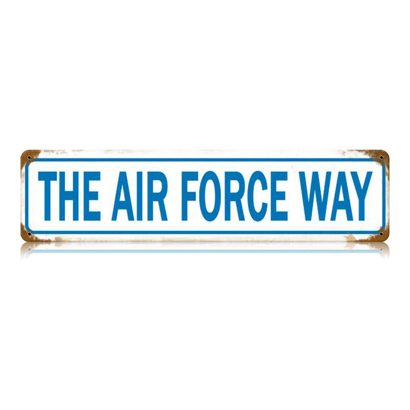 The Air Force Way Vintage Sign