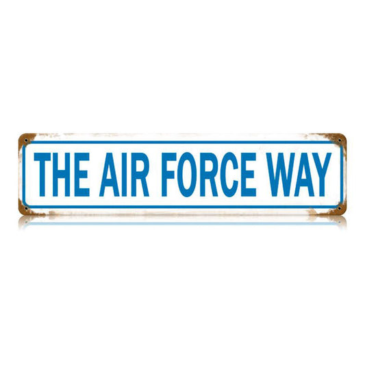 The Air Force Way Vintage Sign