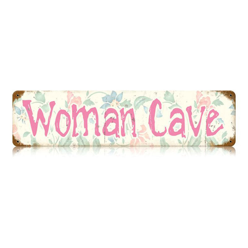 Woman Cave Vintage Sign