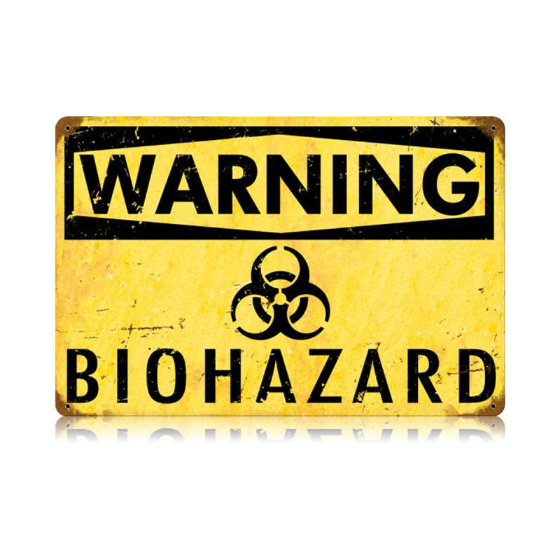 Biohazard Vintage Sign