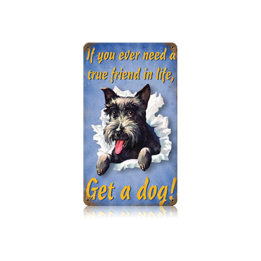 Get A Dog Vintage Sign