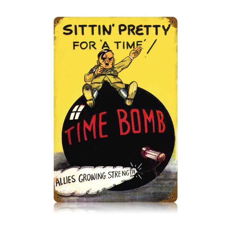 Time Bomb Vintage Sign