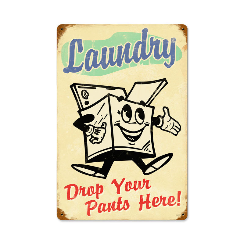 Laundry Vintage Sign