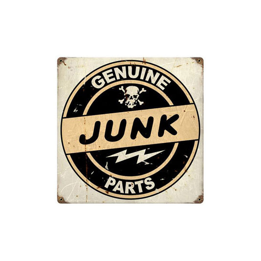 Junk Parts Vintage Sign