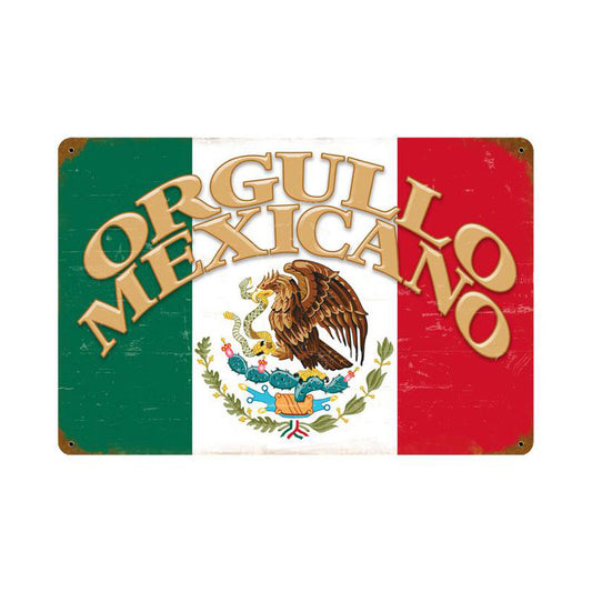 Orgullo Mexicano Vintage Sign