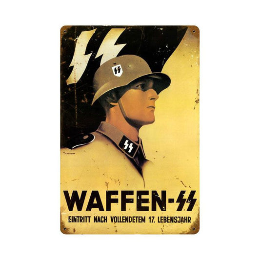 Waffen Ss Vintage Sign