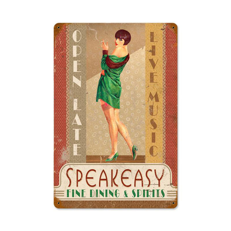 Speakeasy Vintage Sign