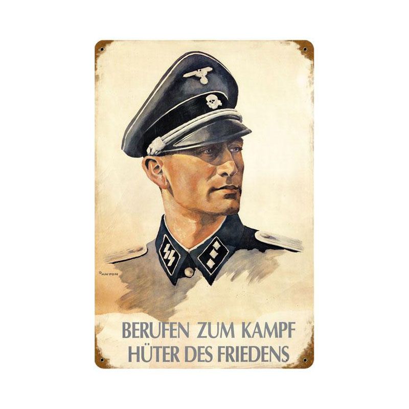 Befuren Kampf Vintage Sign