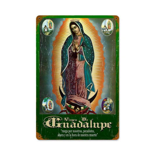 Virgen Vintage Sign