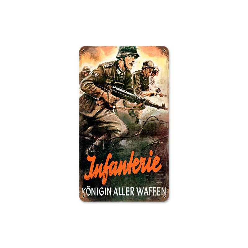 German Infanterie Vintage Sign