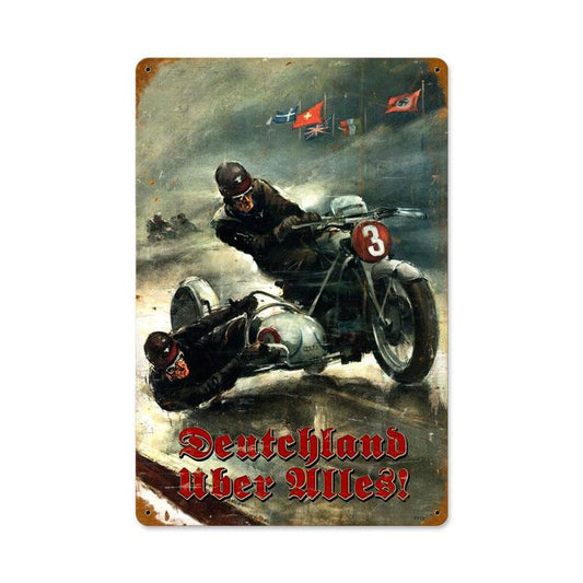 German Sidecar Vintage Sign