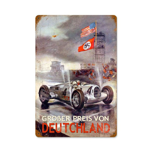 German Grand Prix Vintage Sign