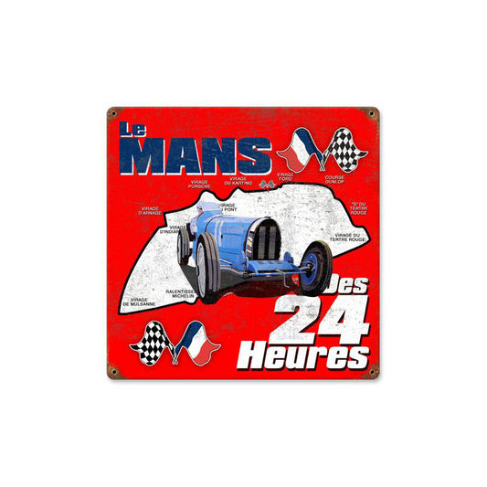 Le Mans Vintage Sign