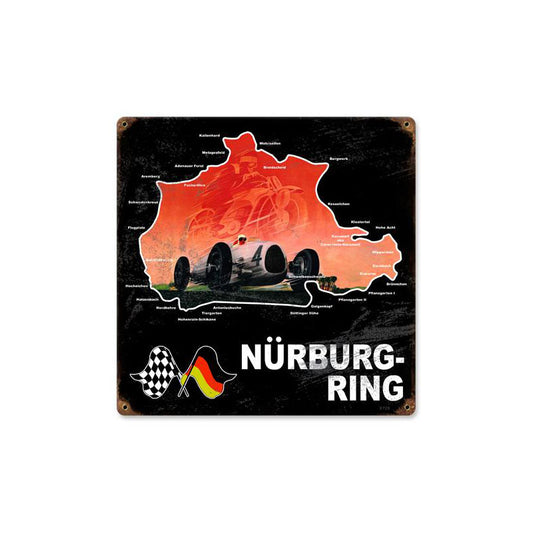 Nurburing Vintage Sign