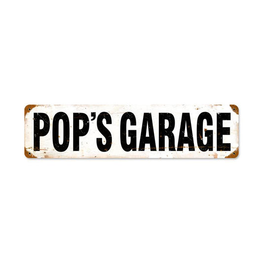 Pop'S Garage Vintage Sign