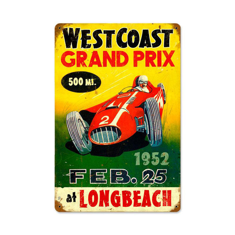 Grand Prix Vintage Sign