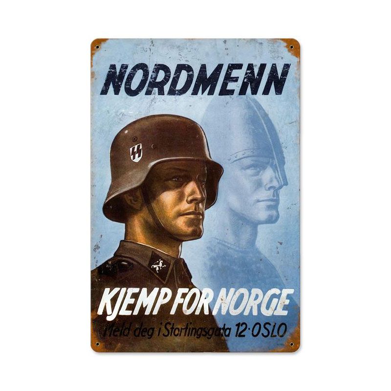 Nordmenn Vintage Sign