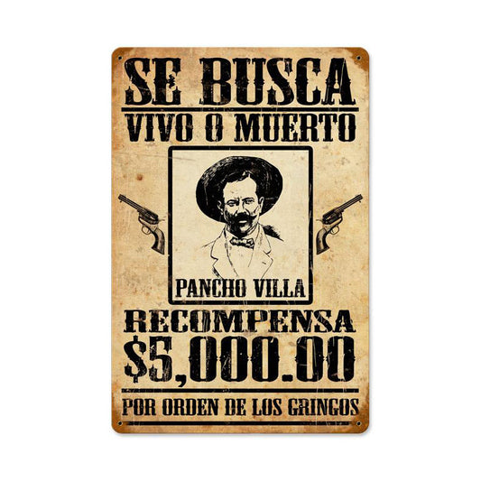 Se Busca Vintage Sign