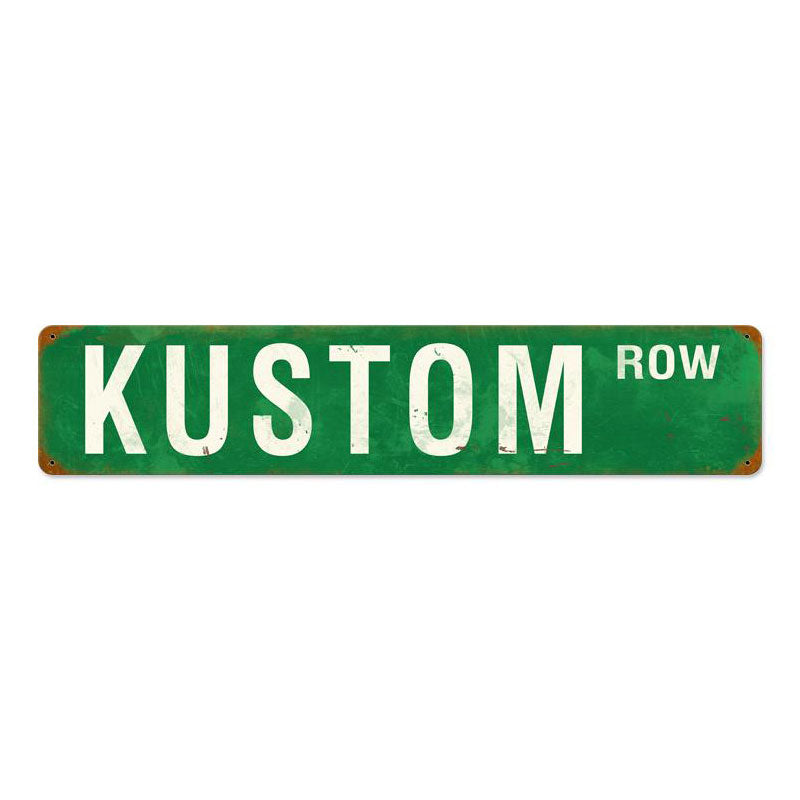 Kustom Row Vintage Sign