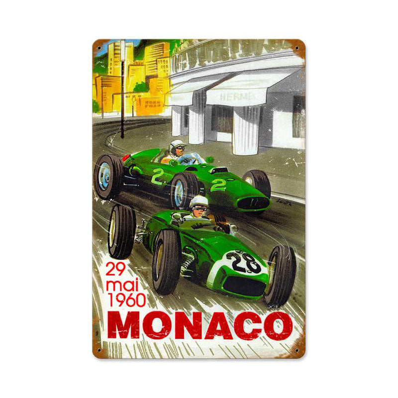 Monaco Vintage Sign