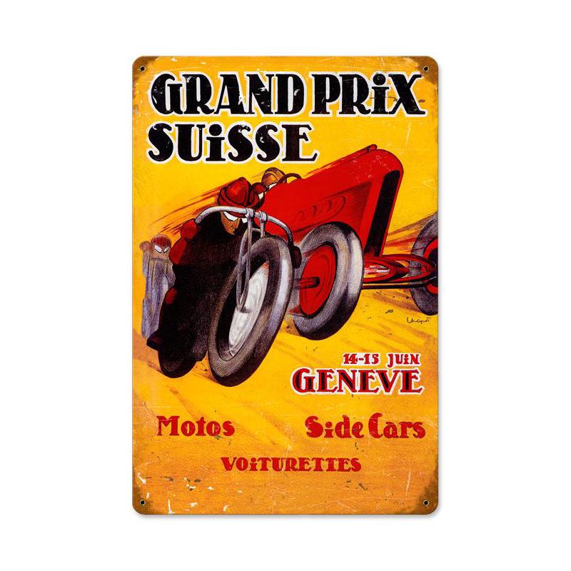 Grand Prix Suisse Vintage Sign