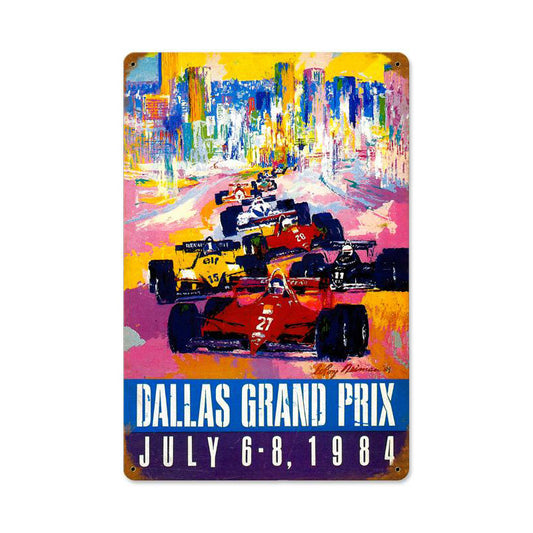 Dallas Grand Prix Vintage Sign