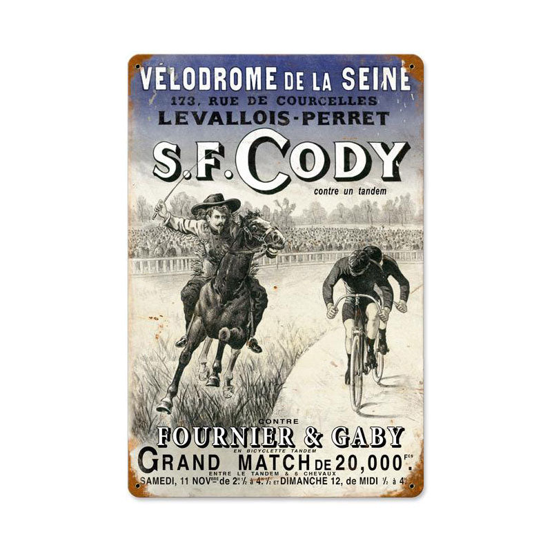 S.F. Cody Vintage Sign