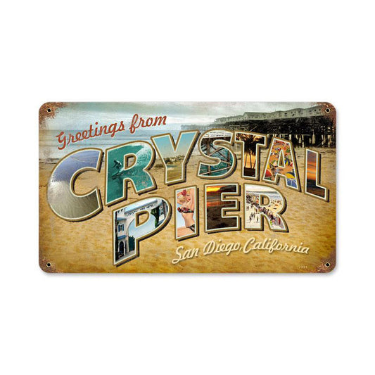 Crystal Pier Vintage Sign