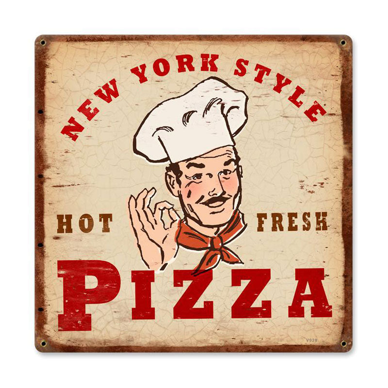 New York Pizza Vintage Sign