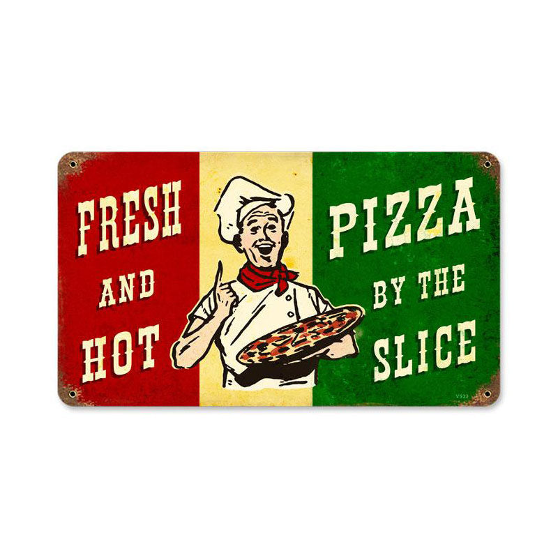Pizza Slice Vintage Sign