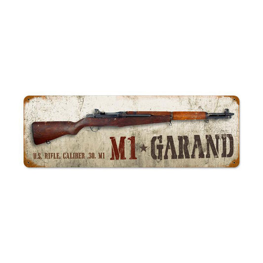 M1 Garand Vintage Sign