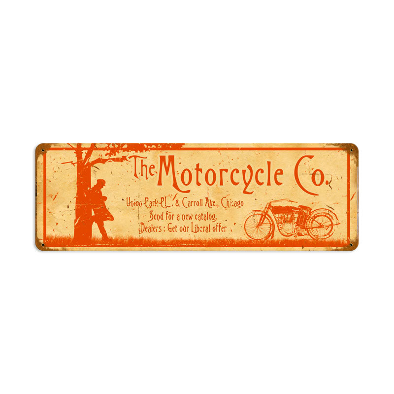 Motorcycle Company Vintage Sign