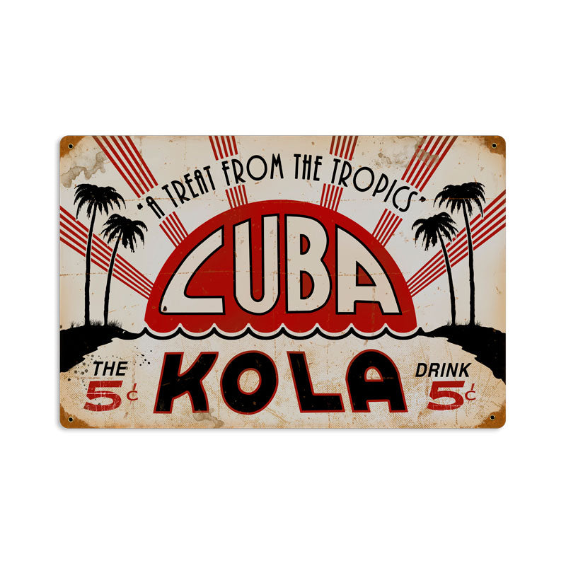 Cuba Kola Vintage Sign
