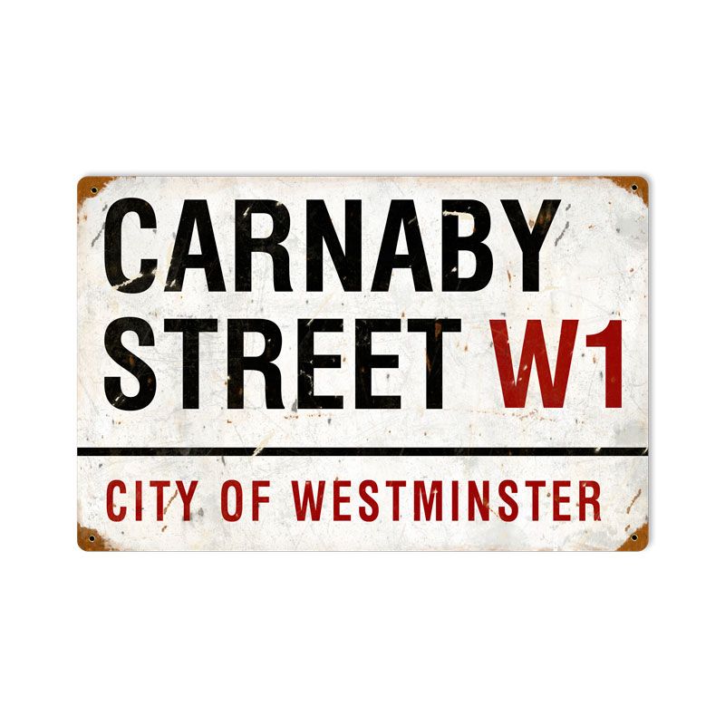 Carnaby Street Vintage Sign