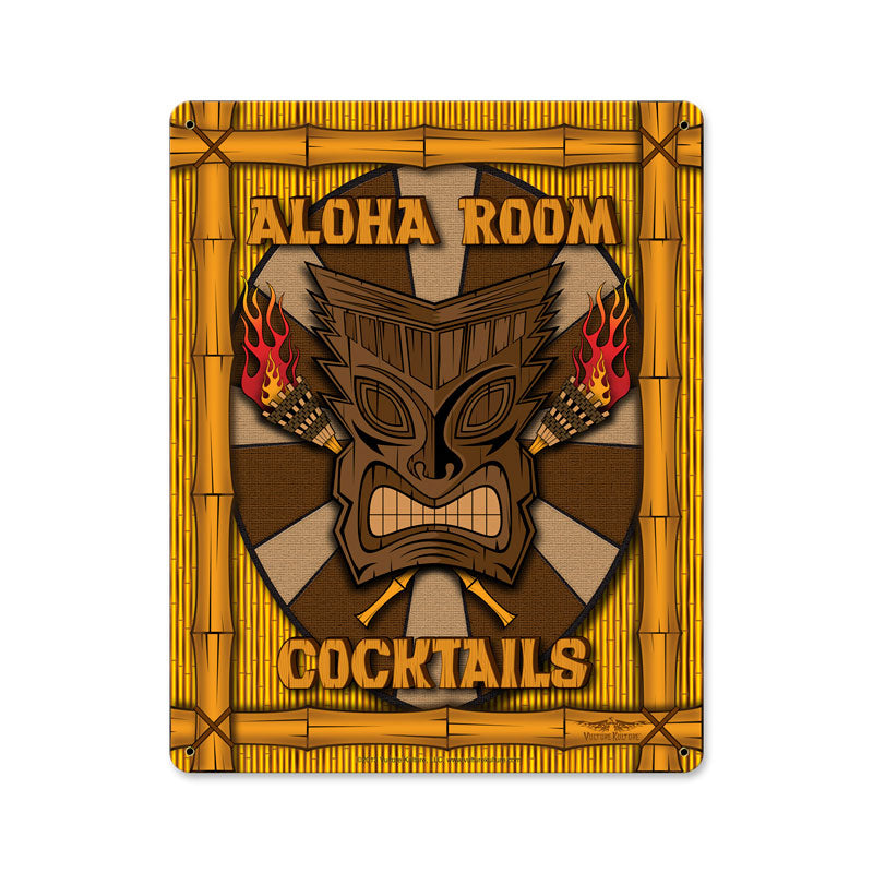 Aloha Room Vintage Sign