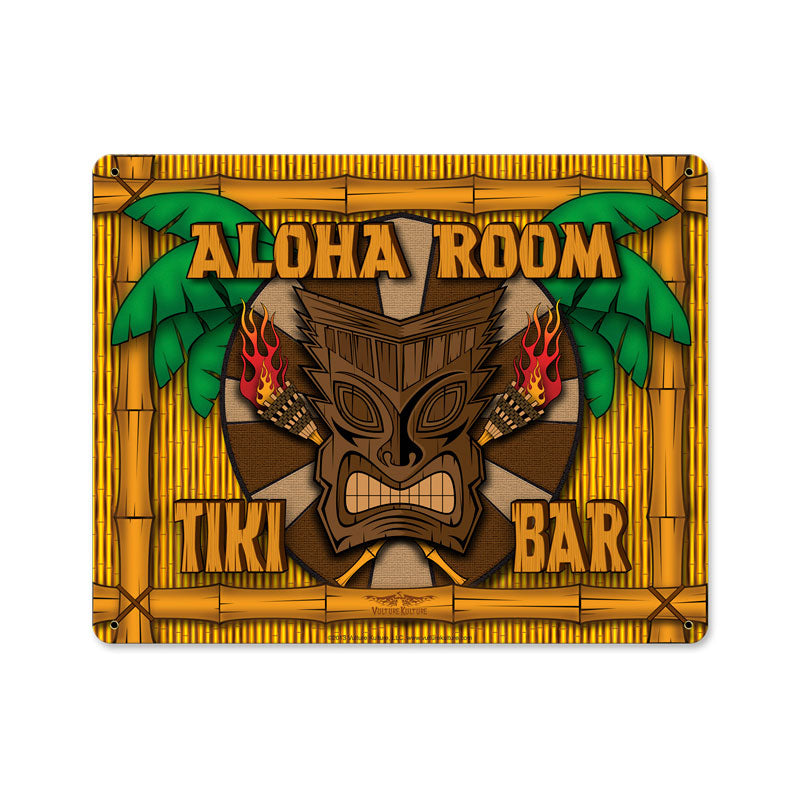 Aloha Room Vintage Sign