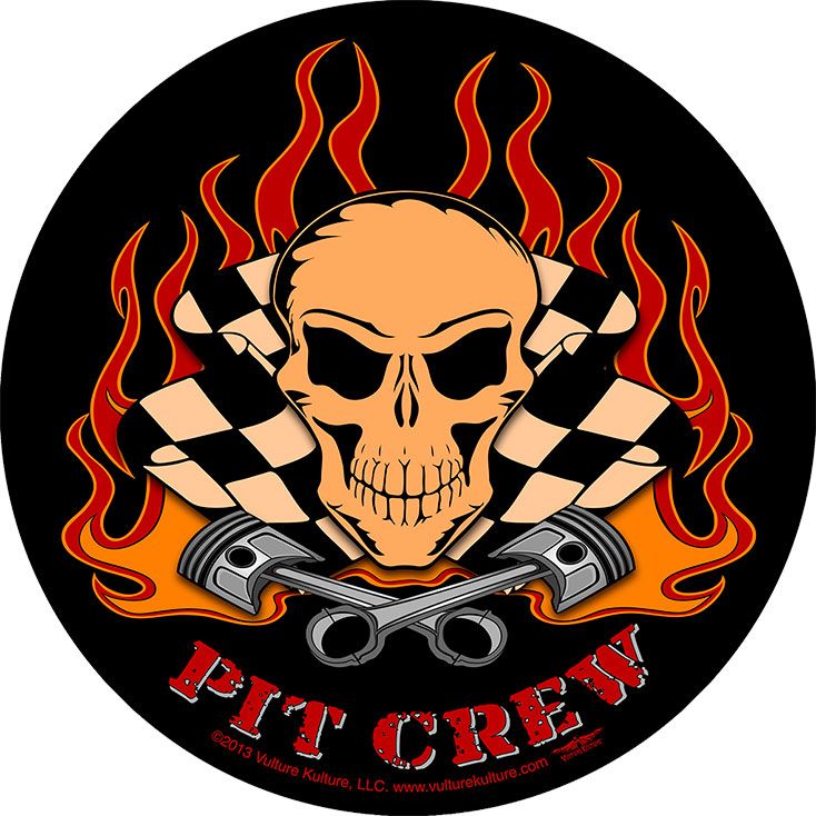 Pit Crew Vintage Sign