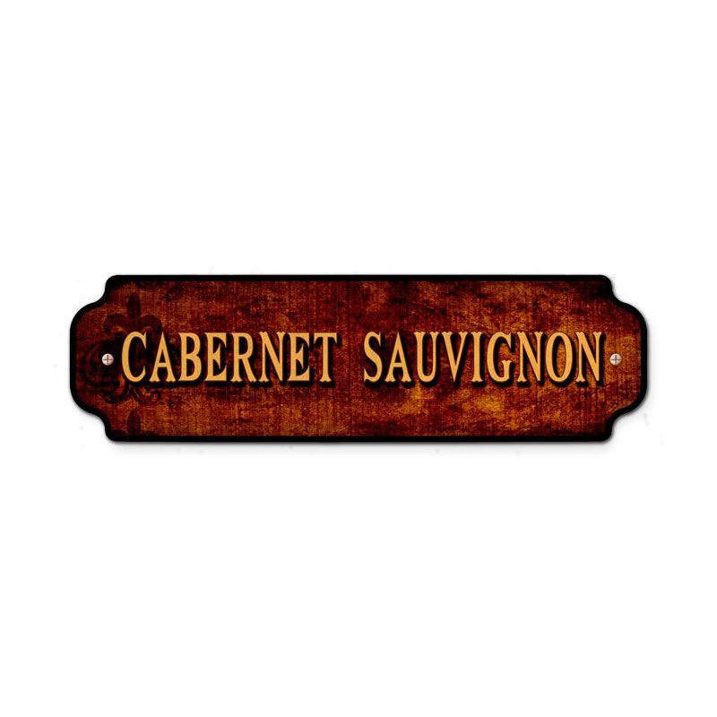 Cabernet Sauvignon Vintage Sign