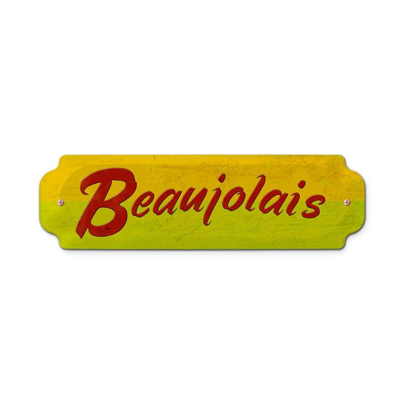 Beaujolais Vintage Sign