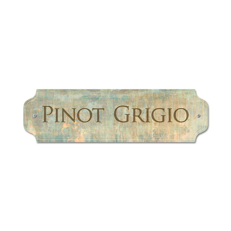 Pinot Grigio Vintage Sign