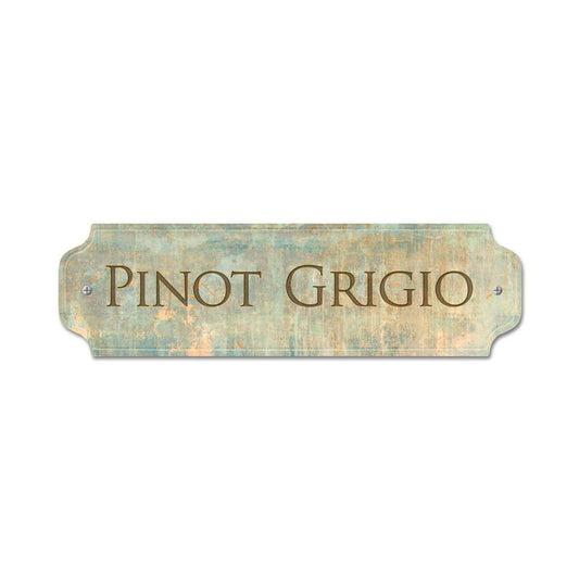 Pinot Grigio Vintage Sign