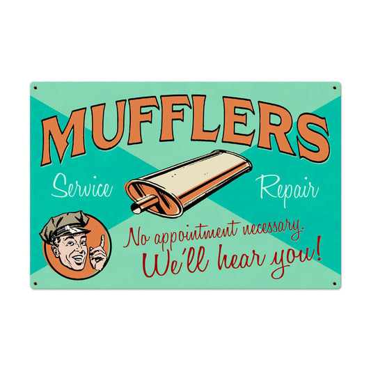 Muffler Service Vintage Sign