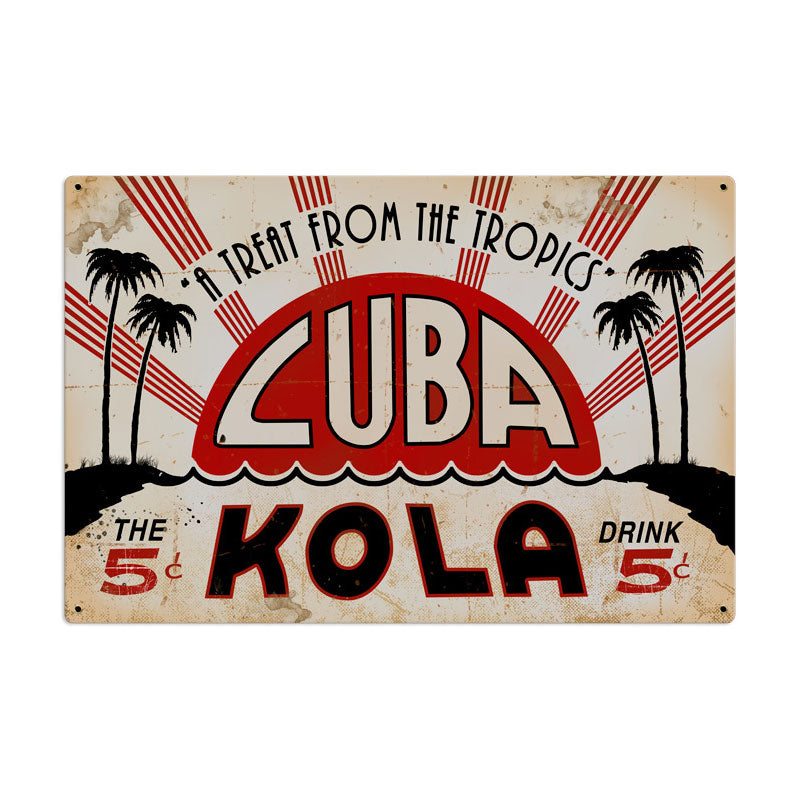 Cuba Kola Vintage Sign