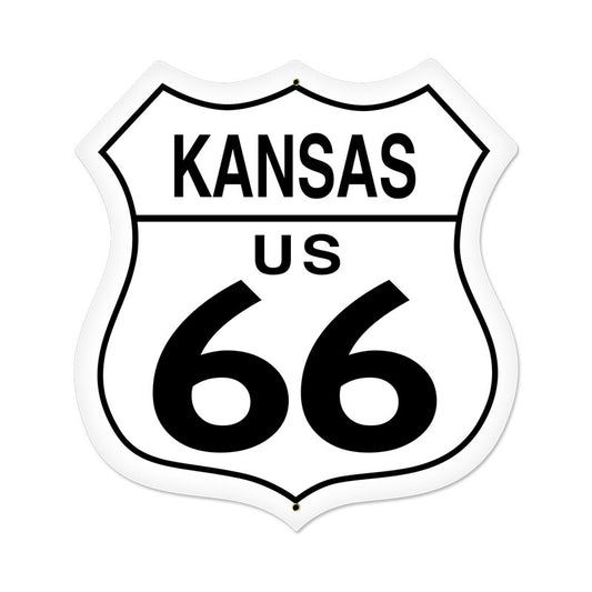 Kansas Route 66 Vintage Sign