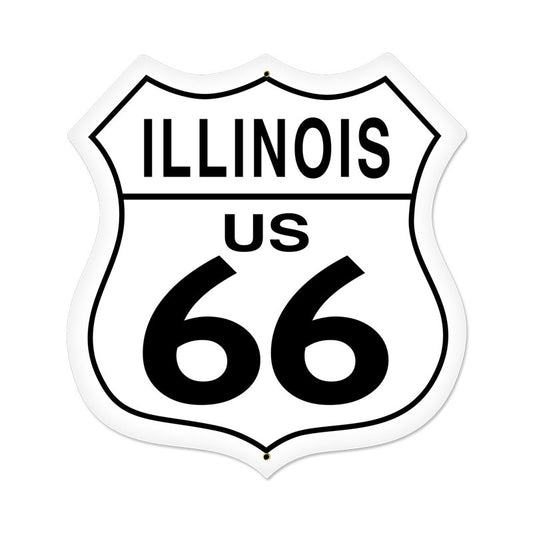 Illinois Route 66 Vintage Sign