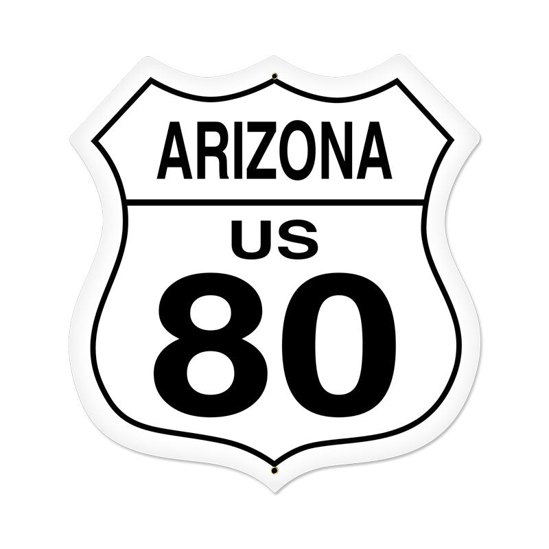 Arizona Route 80 Vintage Sign