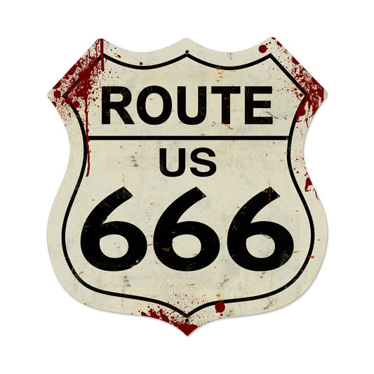 Route 666 Vintage Sign