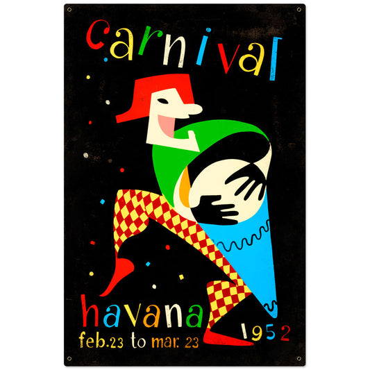 Carnival Havana Vintage Sign